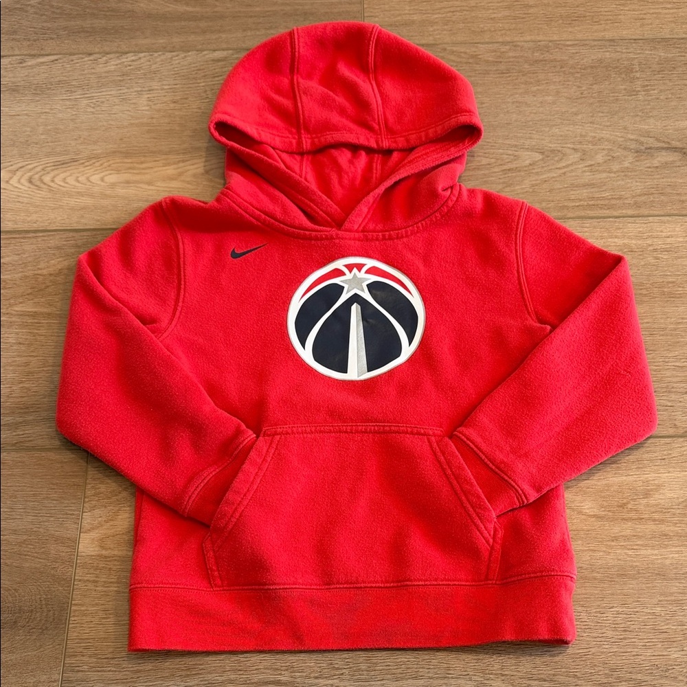 NBA Nike Kids Red Hoodie size 5/6